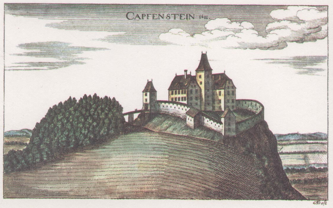 Vischer Stich von Schloss Kapfenstein